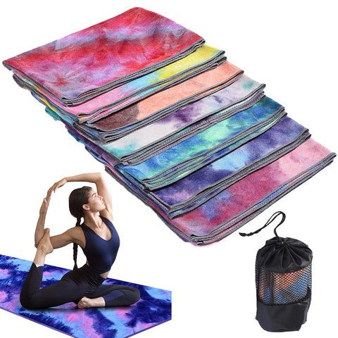 Non Slip Yoga Mat Cover Towel Blanket