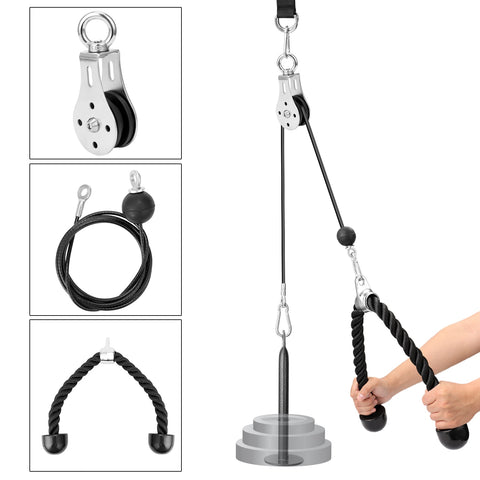 Fitness DIY Pulley Cable Machine